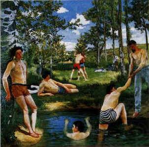 Summer Scene, Frederic Bazille